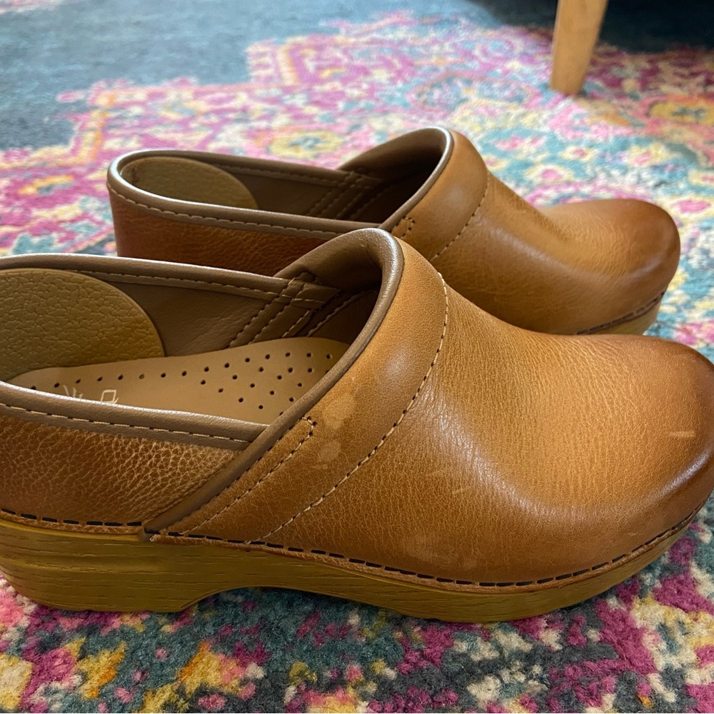 Dansko Honey Distressed Clog
